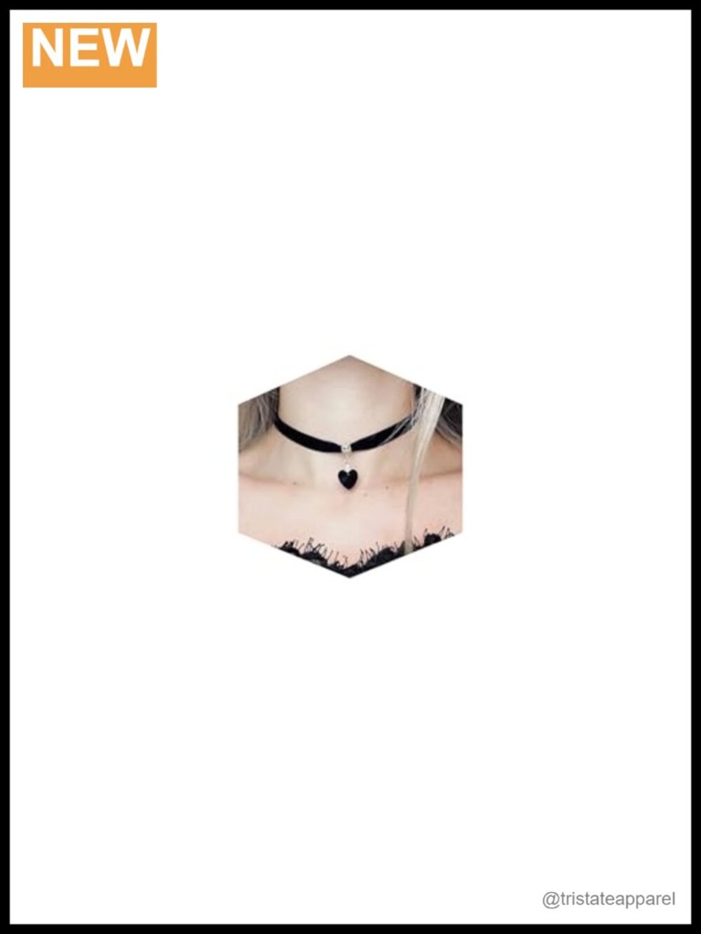 Adjustable Black Layered Necklace with Alloy Circle, Classic Matte Finish,